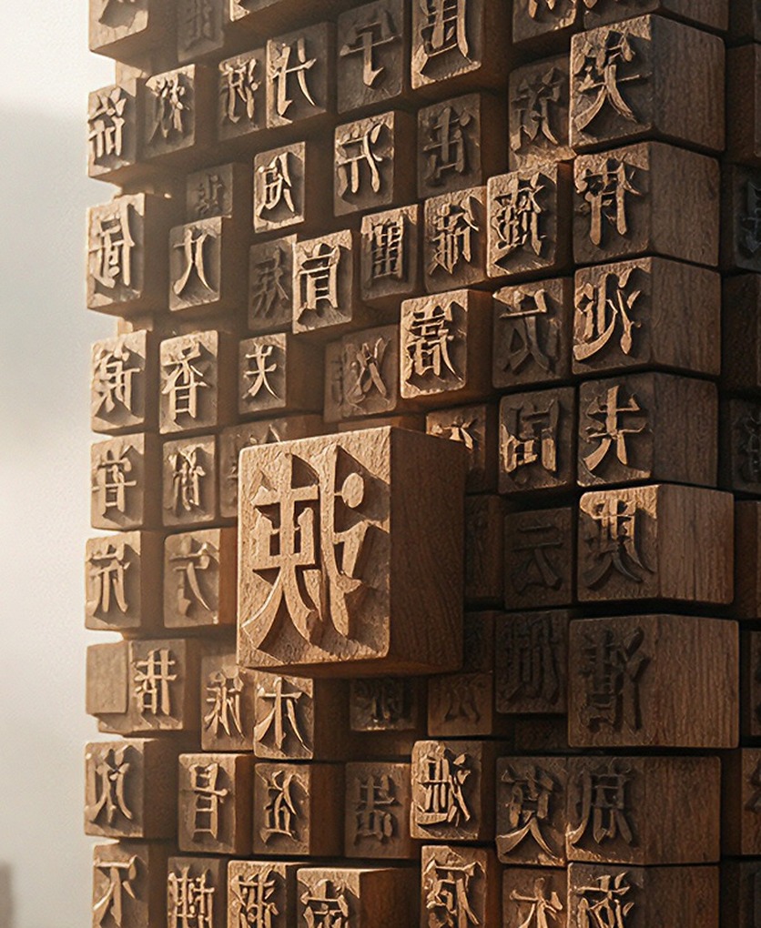 一字千面 细节
