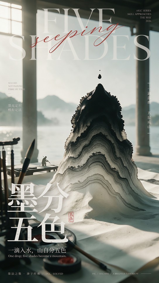 墨分五色