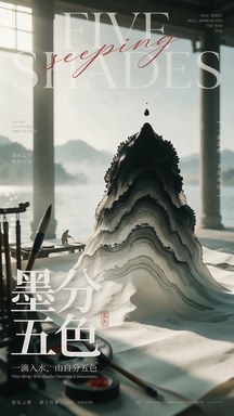 墨分五色